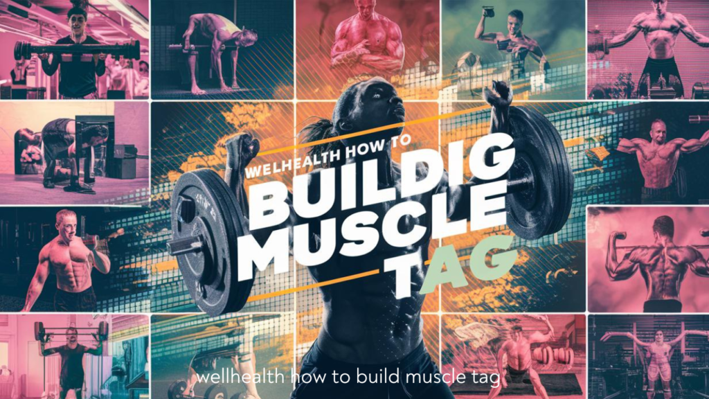 wellhealth how to build muscle tag